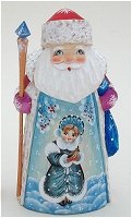 Father Frost with Snow Maiden